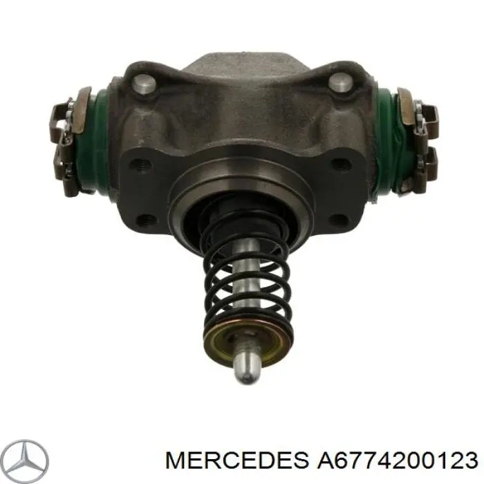 Cilindro de freno de rueda trasero A6774200123 Mercedes