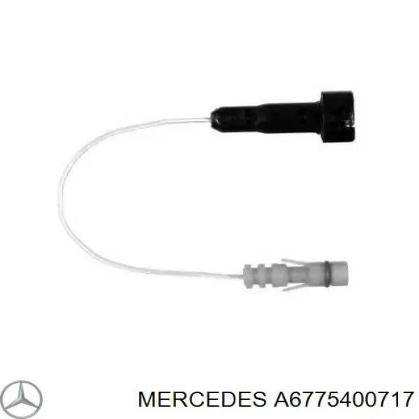 A6775400717 Mercedes датчик износа тормозных колодок передний