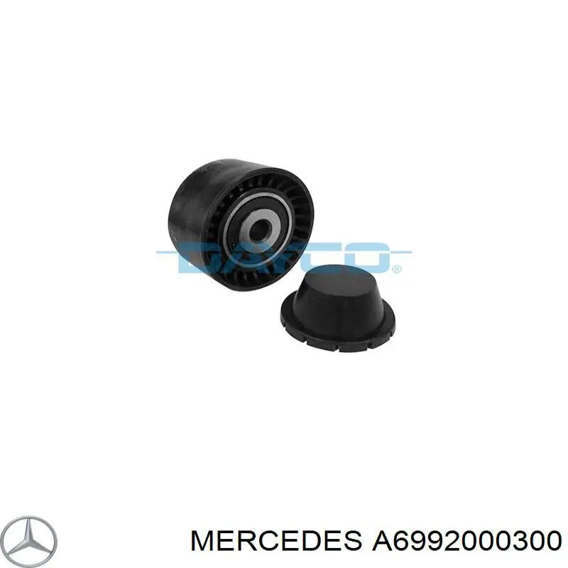 Паразитный ролик приводного ремня Mercedes A6992000300 цена, от 17.31 USD