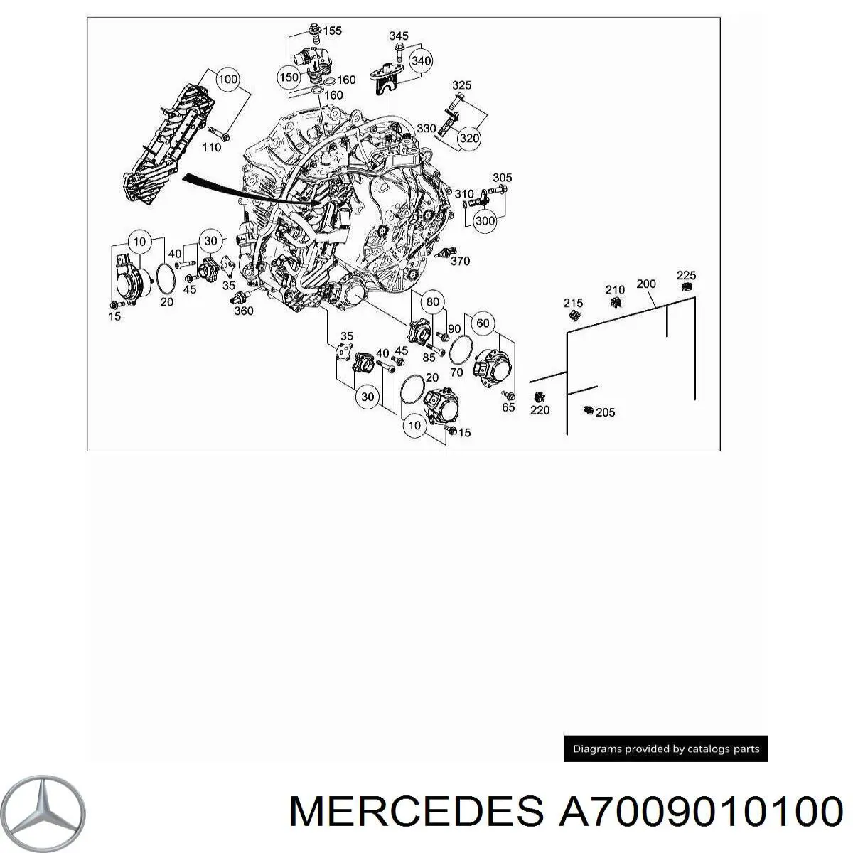 Купить A7009010100 Mercedes 