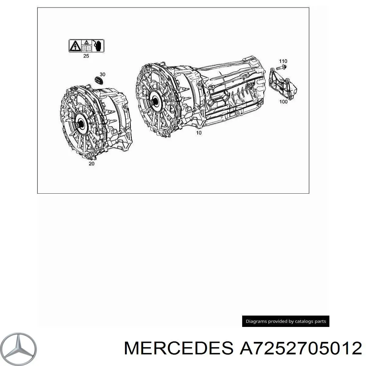 A7252705012 Mercedes 