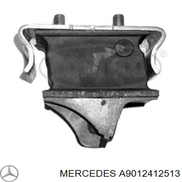 A9012412513 Mercedes coxim (suporte esquerdo/direito de motor)