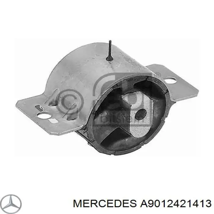 A9012421413 Mercedes подушка трансмиссии (опора коробки передач)