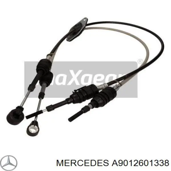 A9012601338 Mercedes трос переключения передач сдвоенный