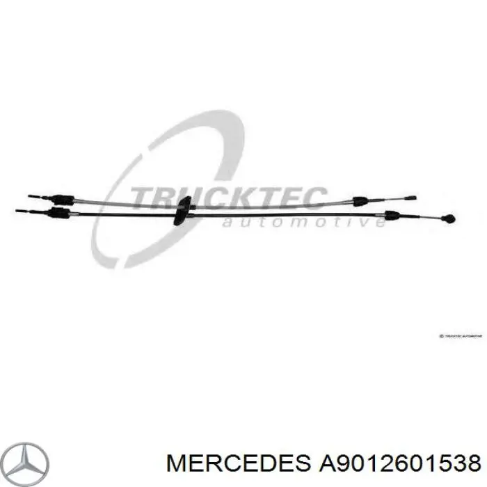 A9012601538 Mercedes трос переключения передач сдвоенный