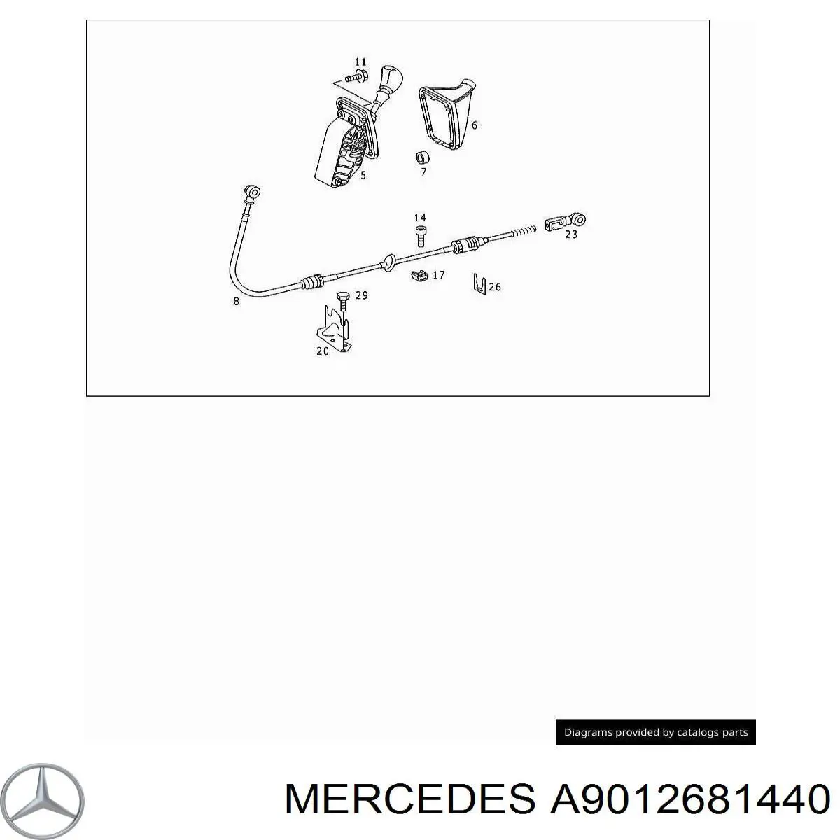 A9012681440 Mercedes 