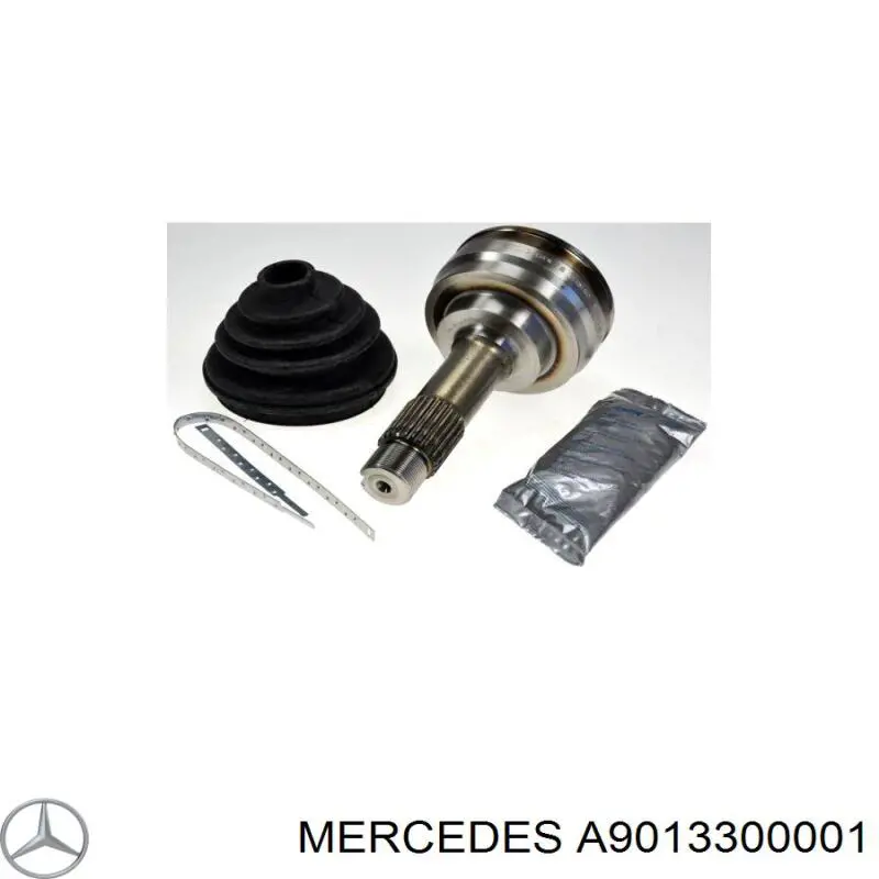 Semieixo (acionador) dianteiro para Mercedes Sprinter (903)