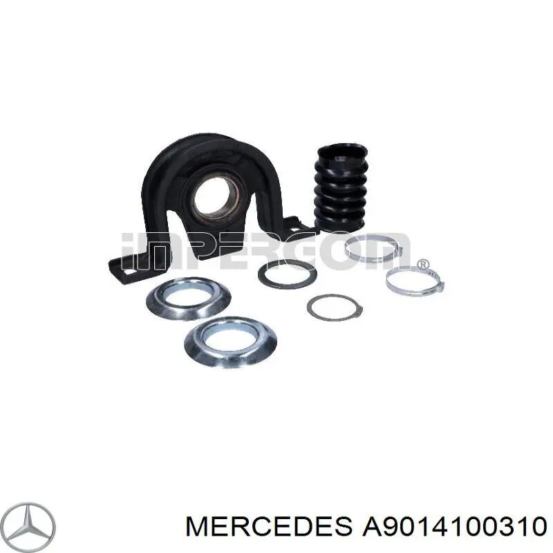 Карданный подшипник Mercedes A9014100310 цена, от 27.68 USD
