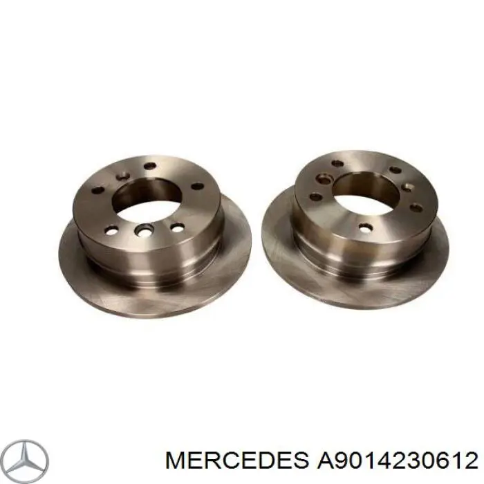 A9014230612 Mercedes диск тормозной задний