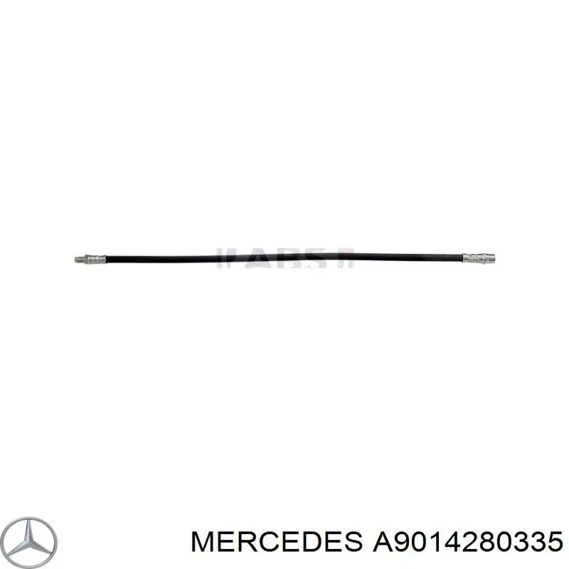 Купить A9014280335 Mercedes Задний тормозной шланг