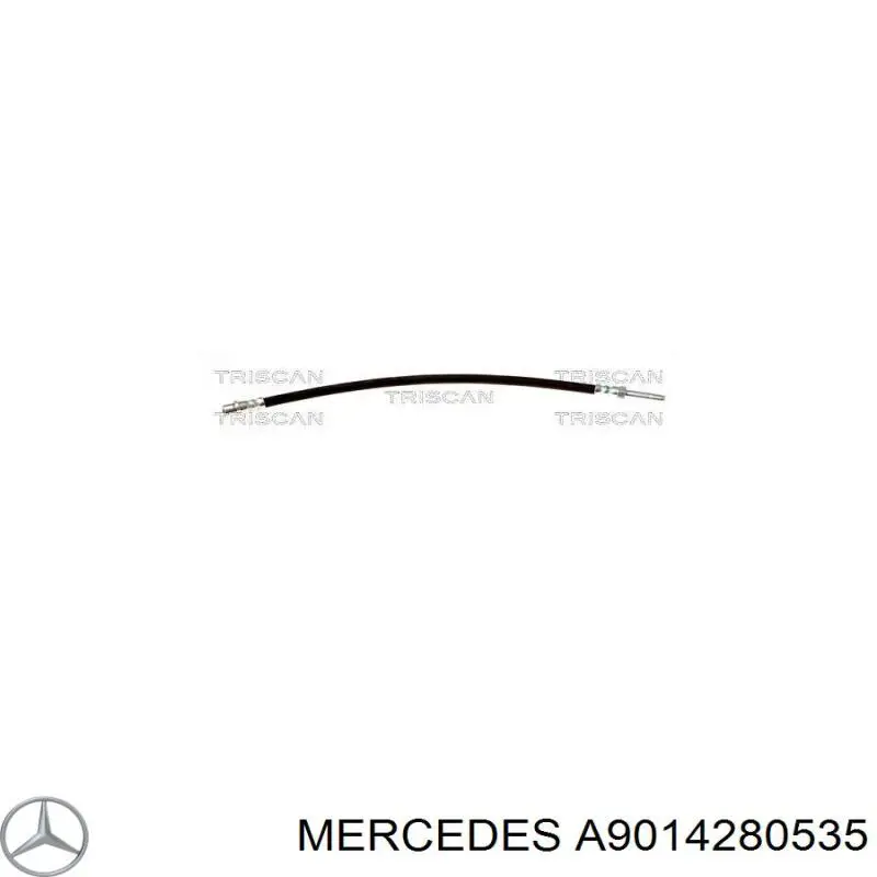 Купить 9014280535 Mercedes Задний тормозной шланг