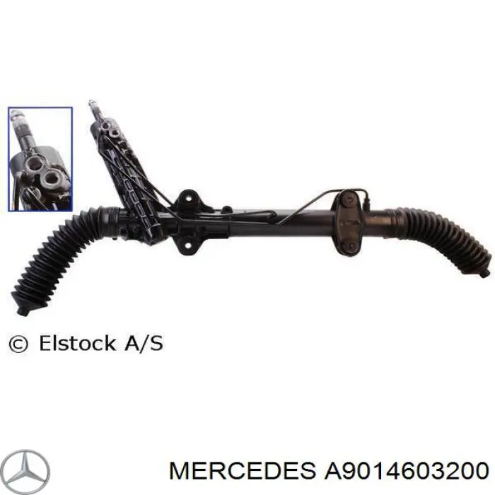 Купить A9014603200 Mercedes Рулевая рейка