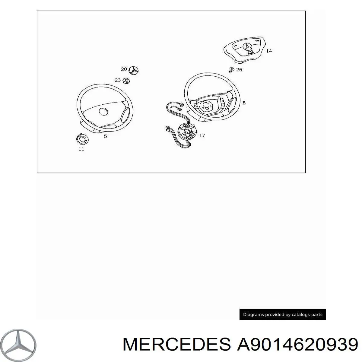 Купить A9014620939 Mercedes 