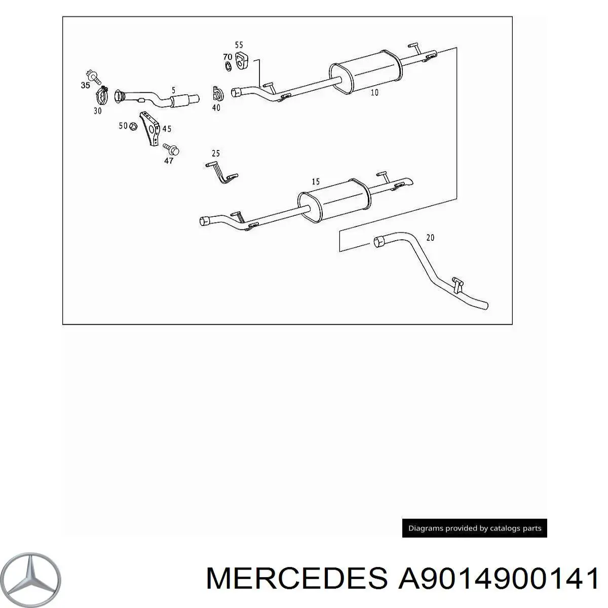  A9014900141 Mercedes