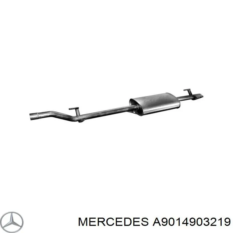 Каталитический нейтрализатор отработавших газов Mercedes A901490321980 цена, от 1370.44 USD