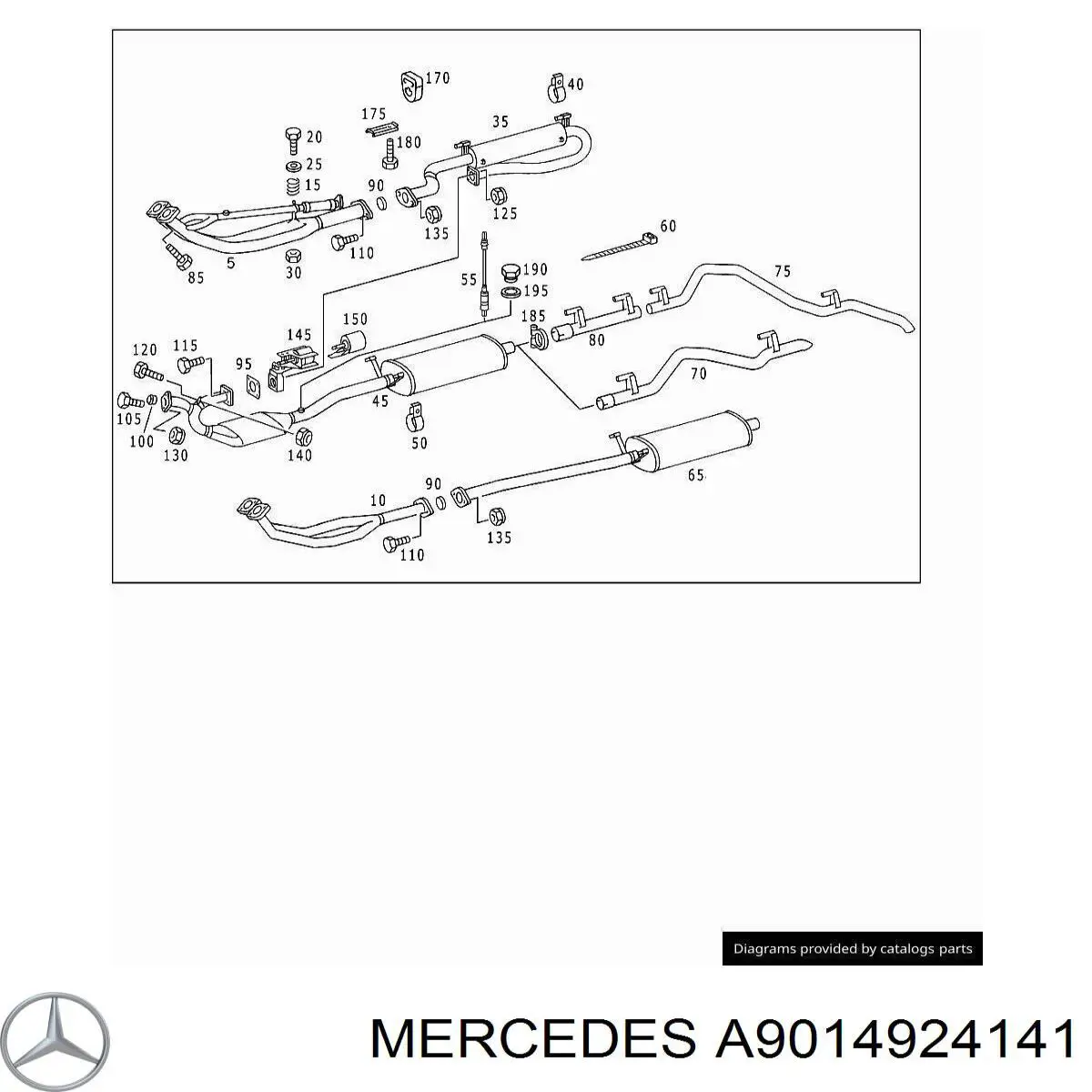  A9014924141 Mercedes