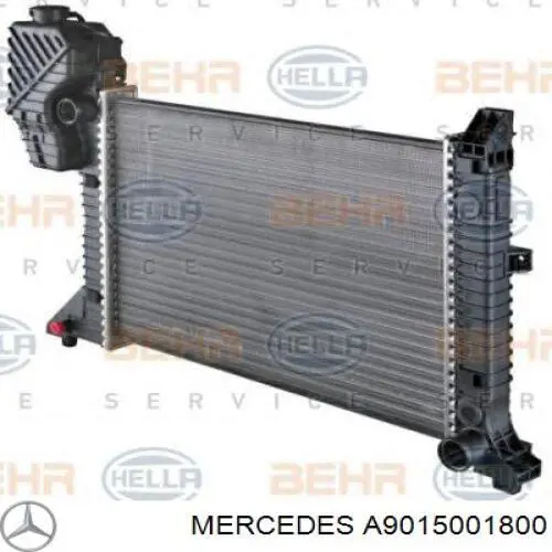 A9015001800 Mercedes радиатор