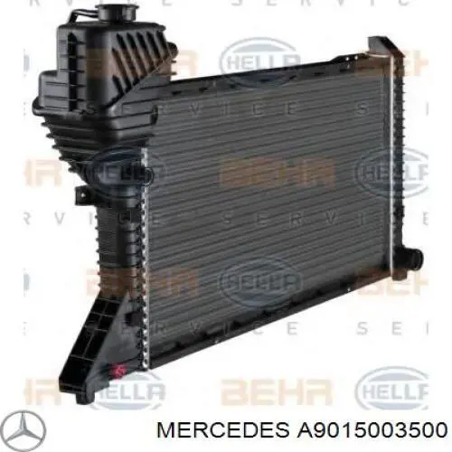 A9015003500 Mercedes радиатор