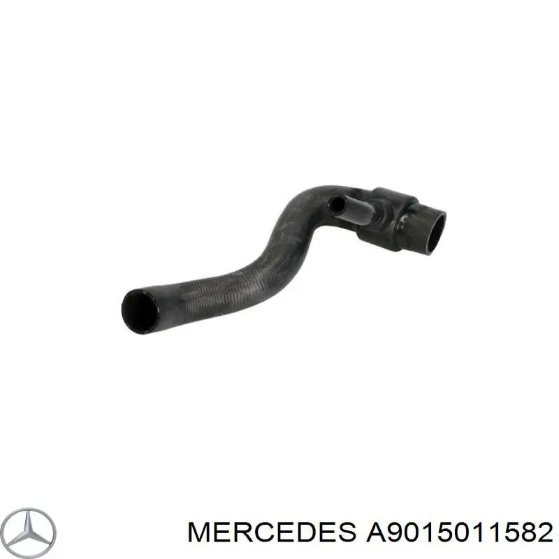 Патрубок радиатора A9015011582 Mercedes