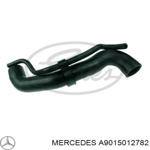 A9015012782 Mercedes mangueira (cano derivado do radiador de esfriamento superior)
