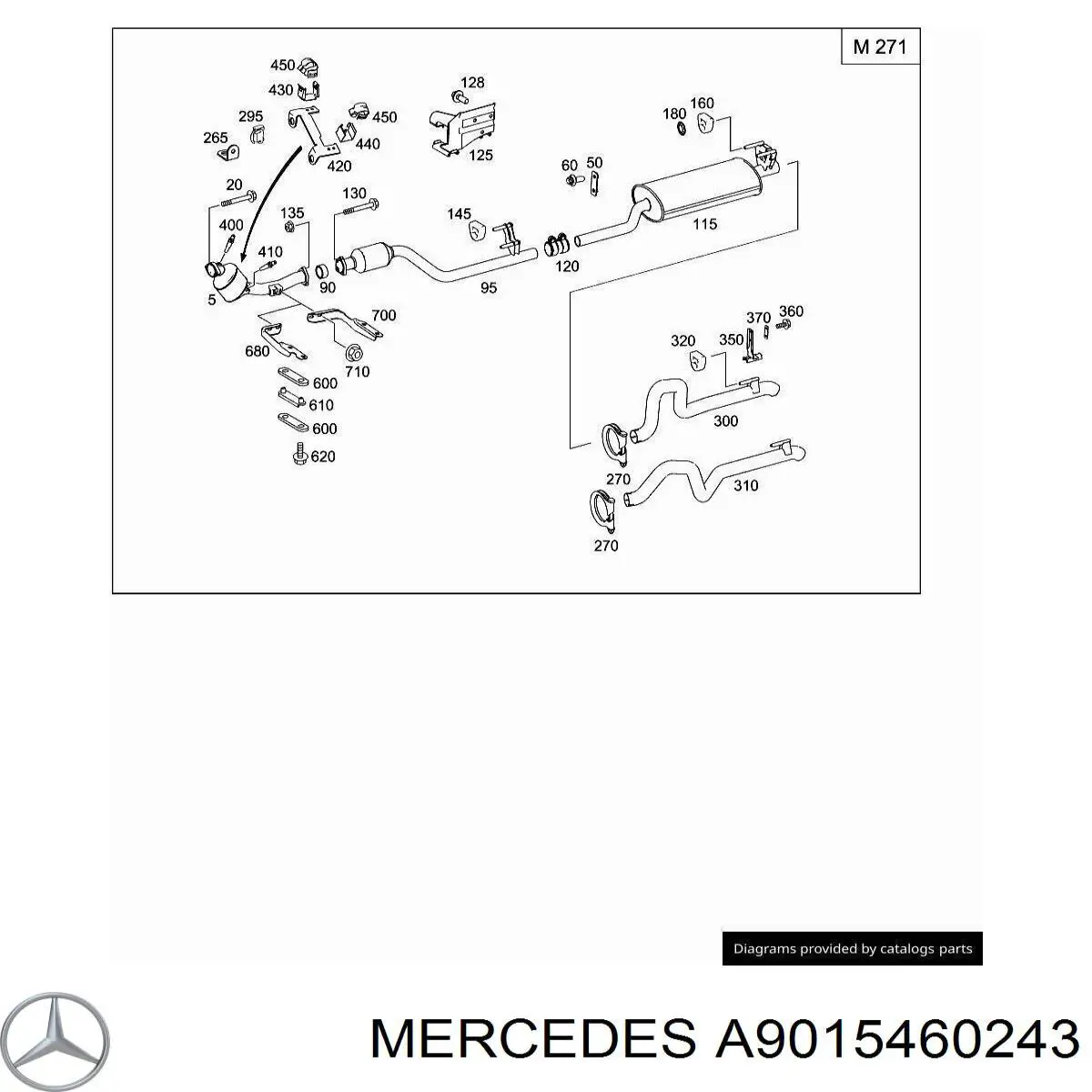  A9015460243 Mercedes