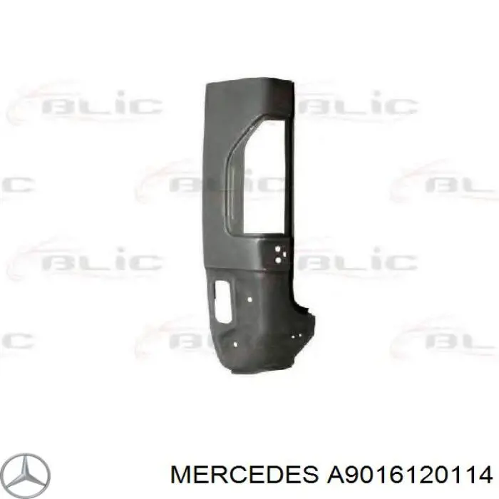 Painel traseiro de cabina para Mercedes Sprinter (903)