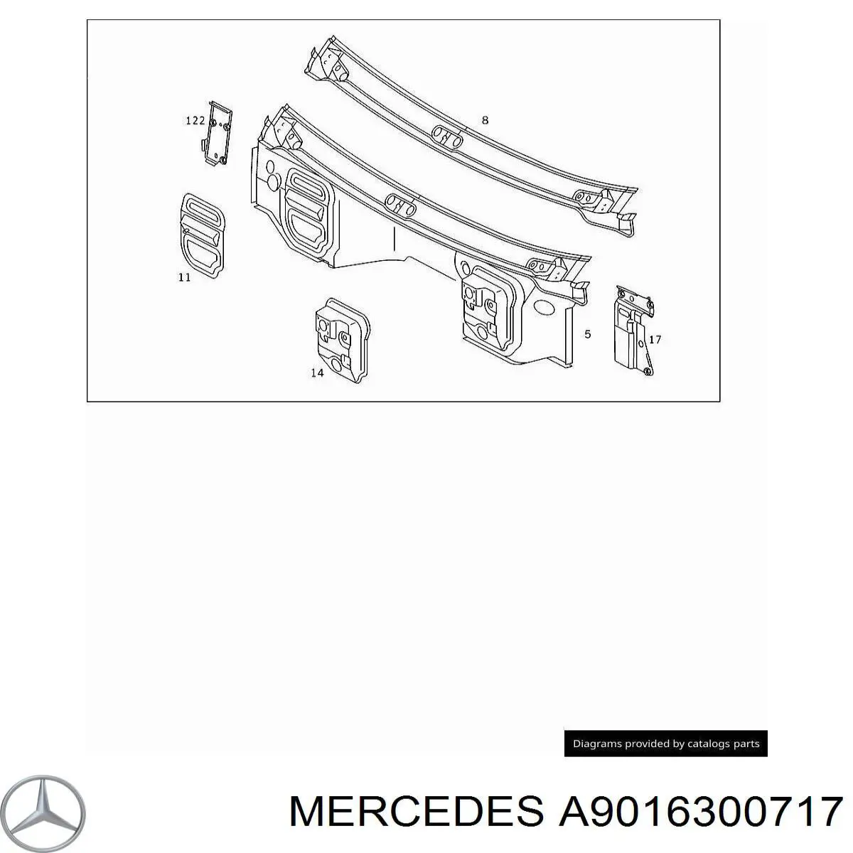  A9016300717 Mercedes