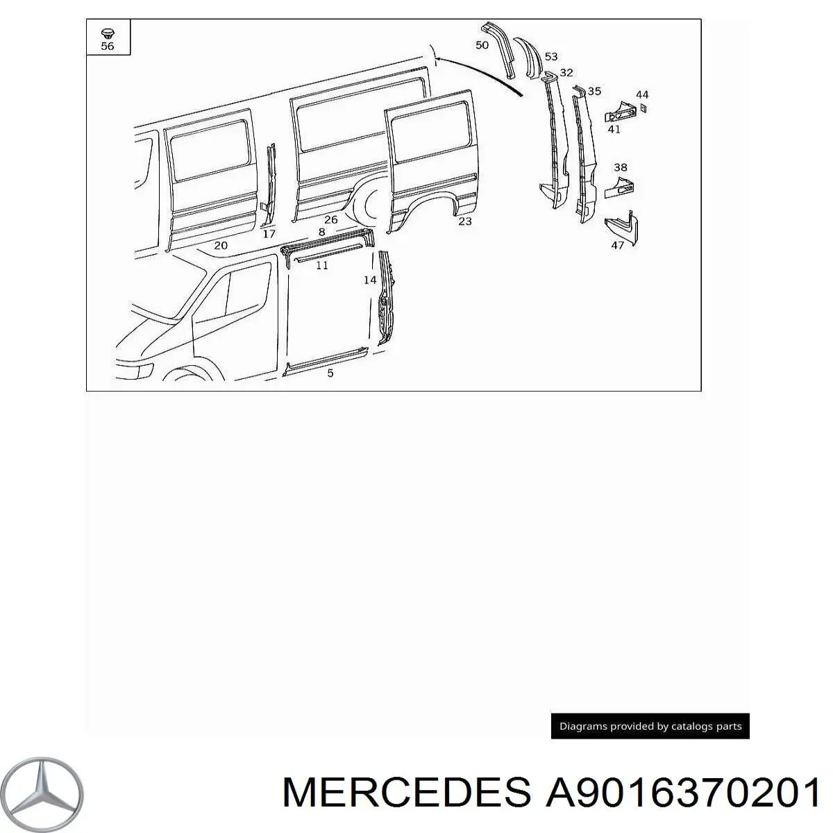 A9016370201 Mercedes 