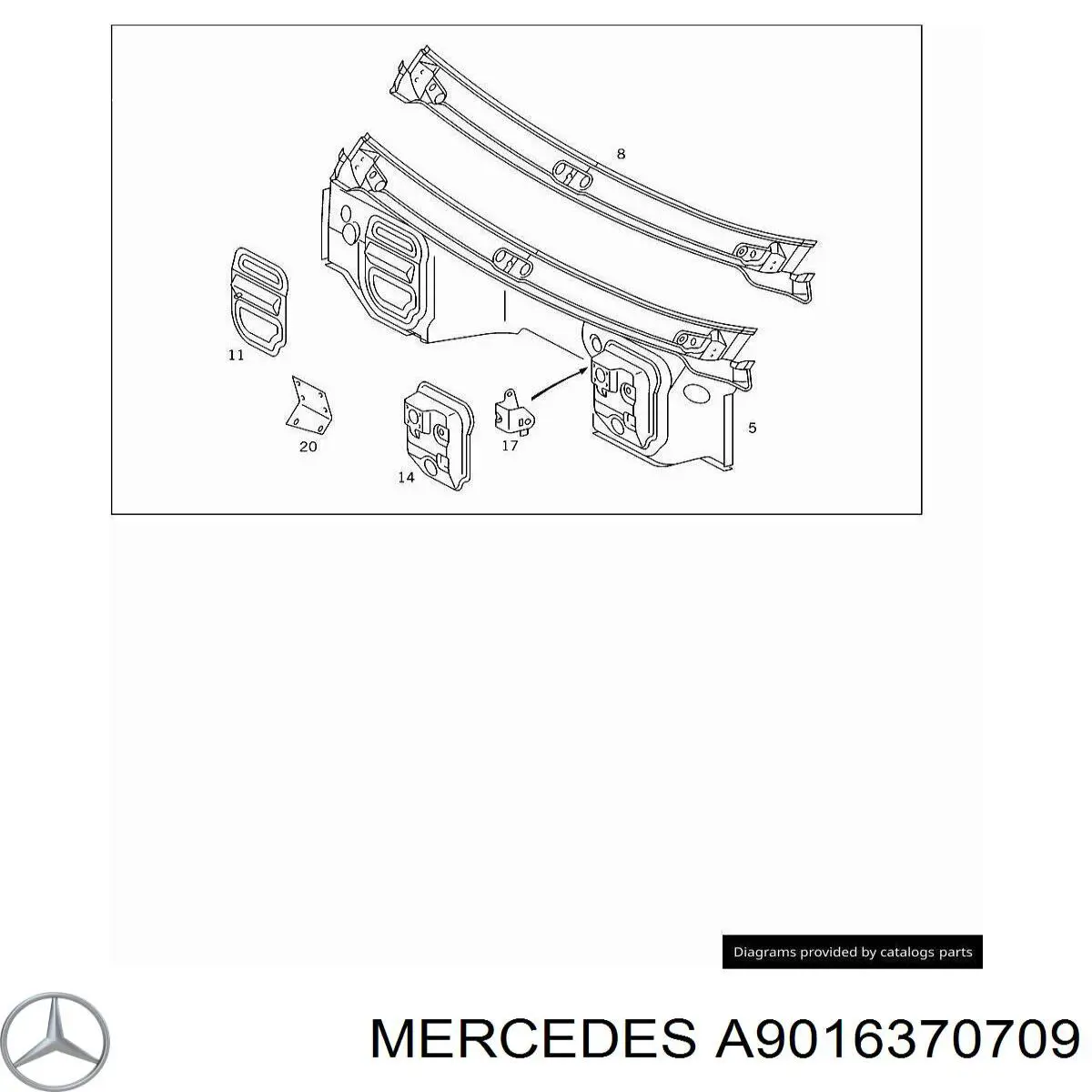 A901637070964 Mercedes 