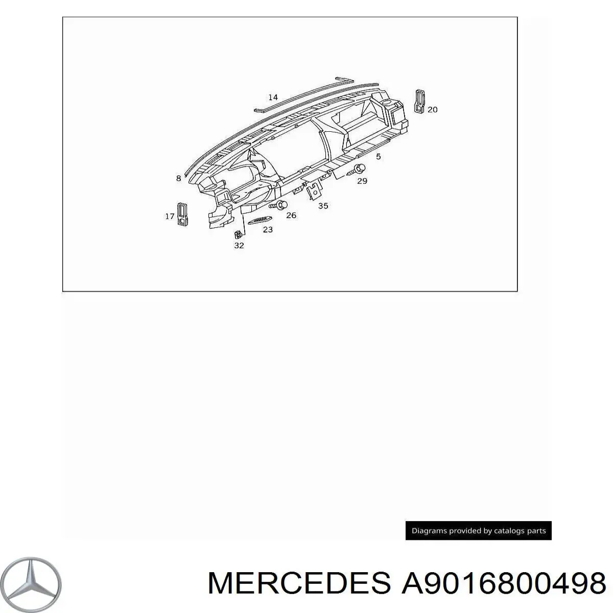  9016800498 Mercedes