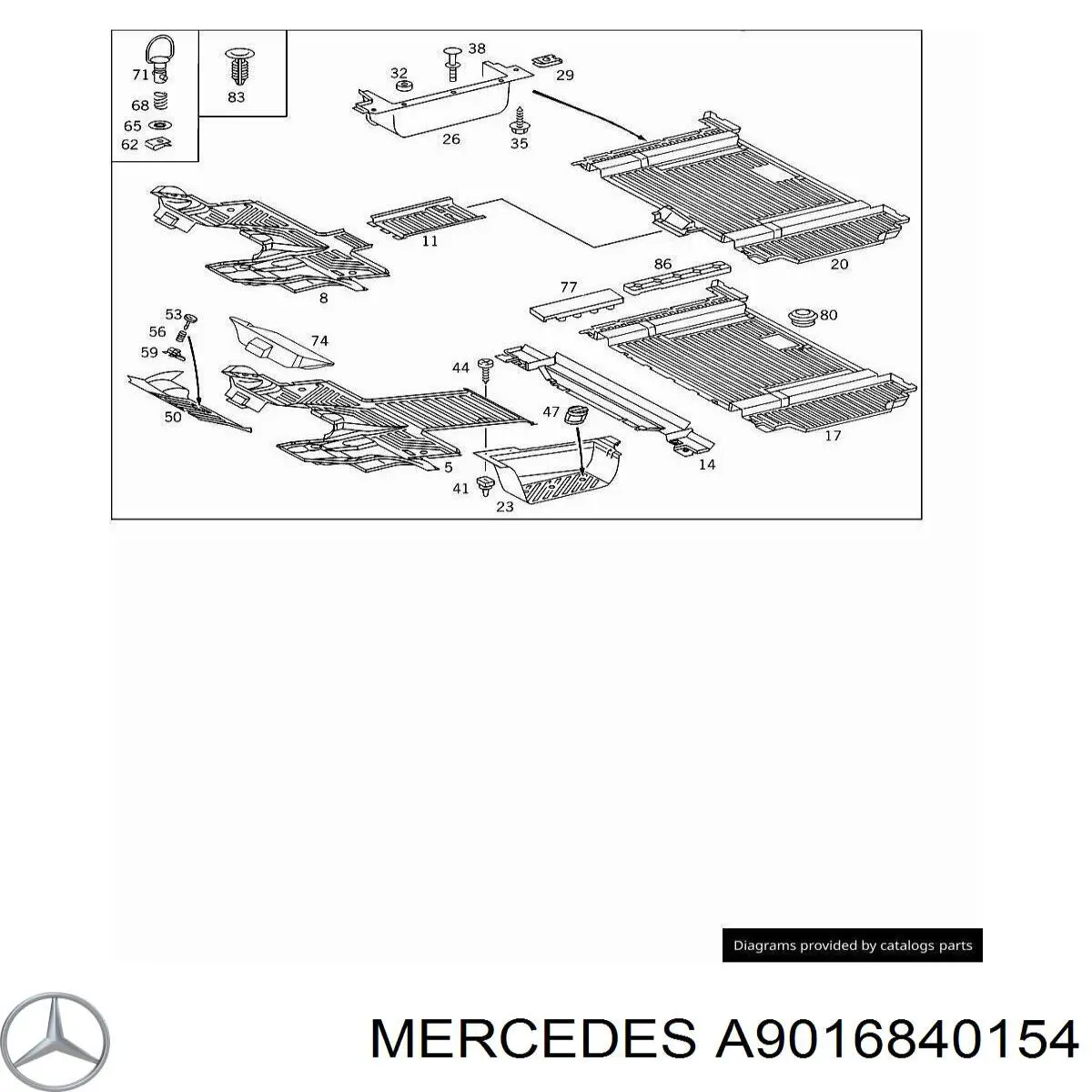 A9016840154 Mercedes 