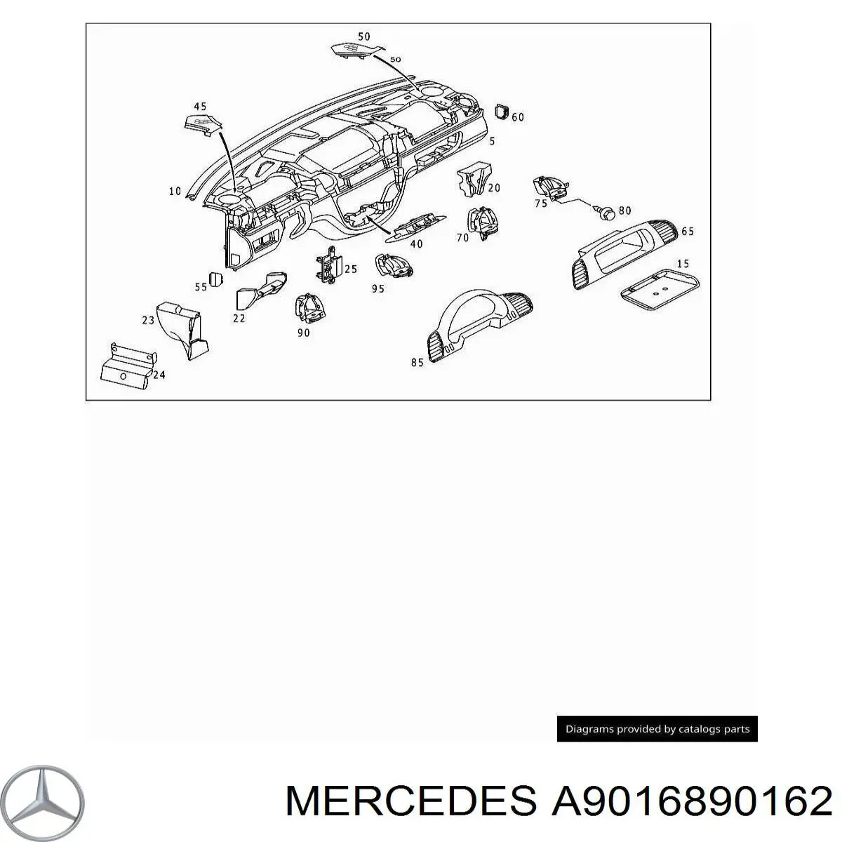  A9016890162 Mercedes