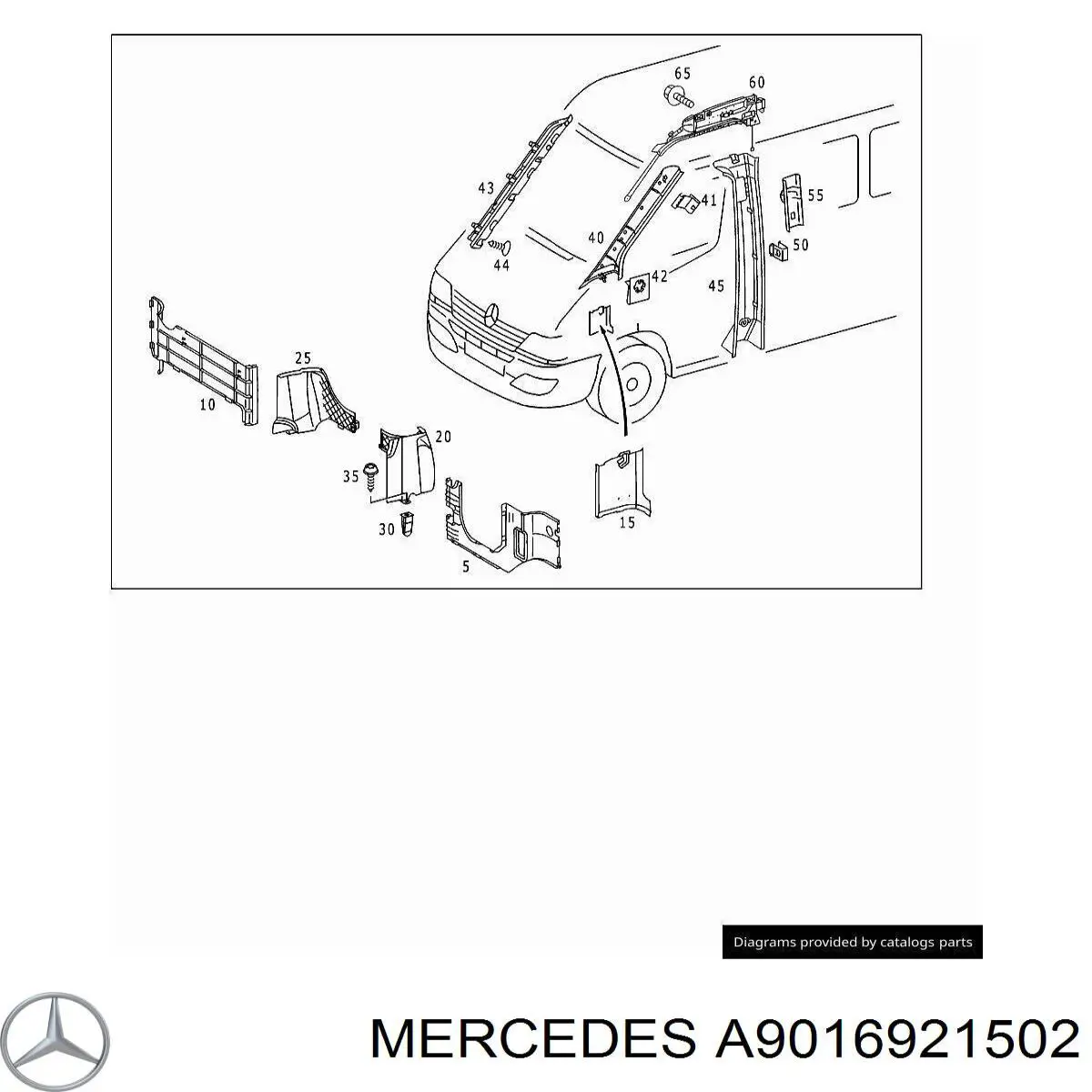 9016921502 Mercedes 