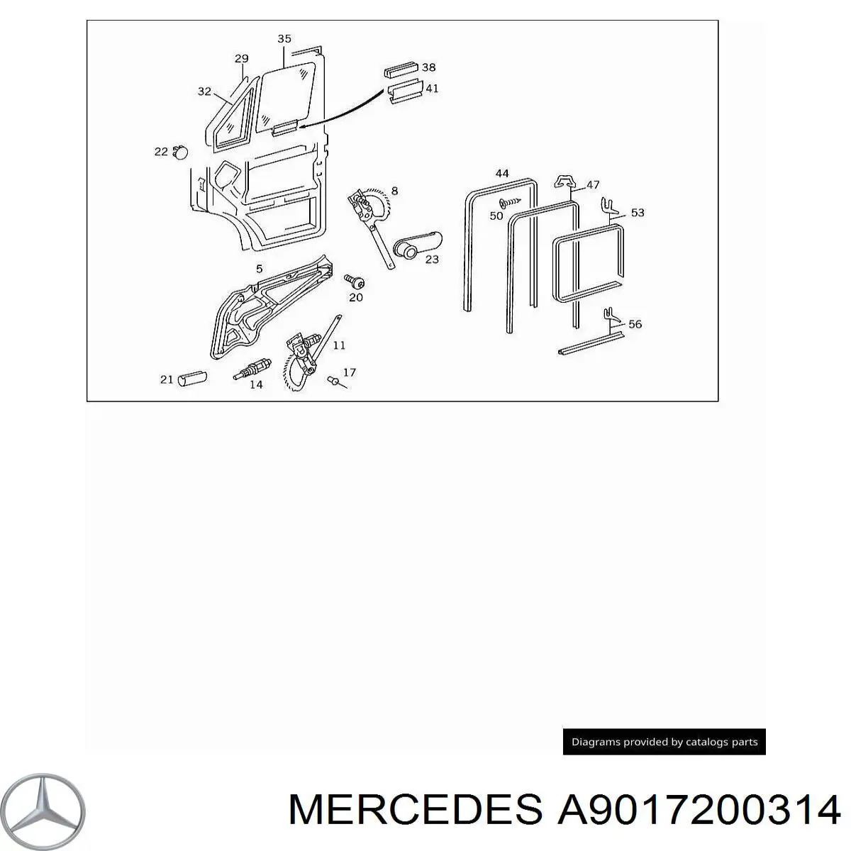 A9017200314 Mercedes 