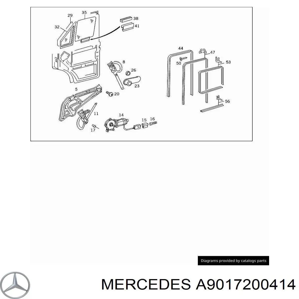 A9017200414 Mercedes 