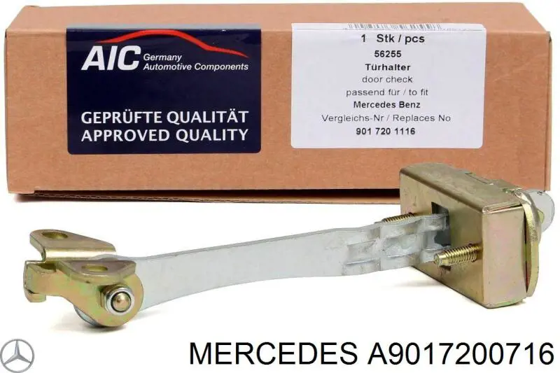 Ограничитель открывания двери передний левый 9017201016 Mercedes