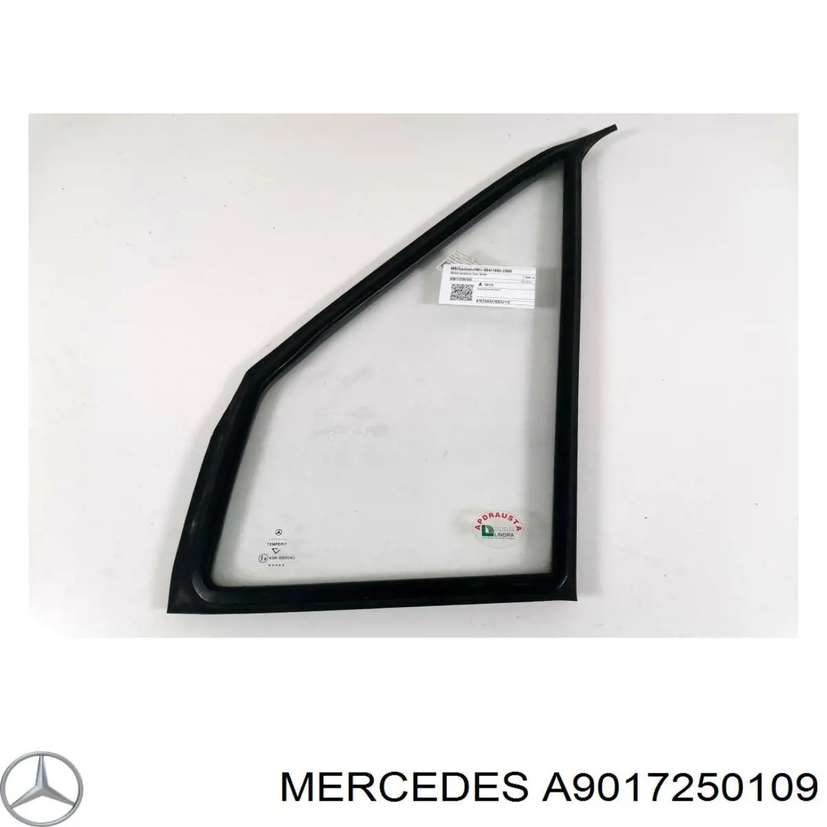 9017250109 Mercedes стекло-форточка двери передней левой
