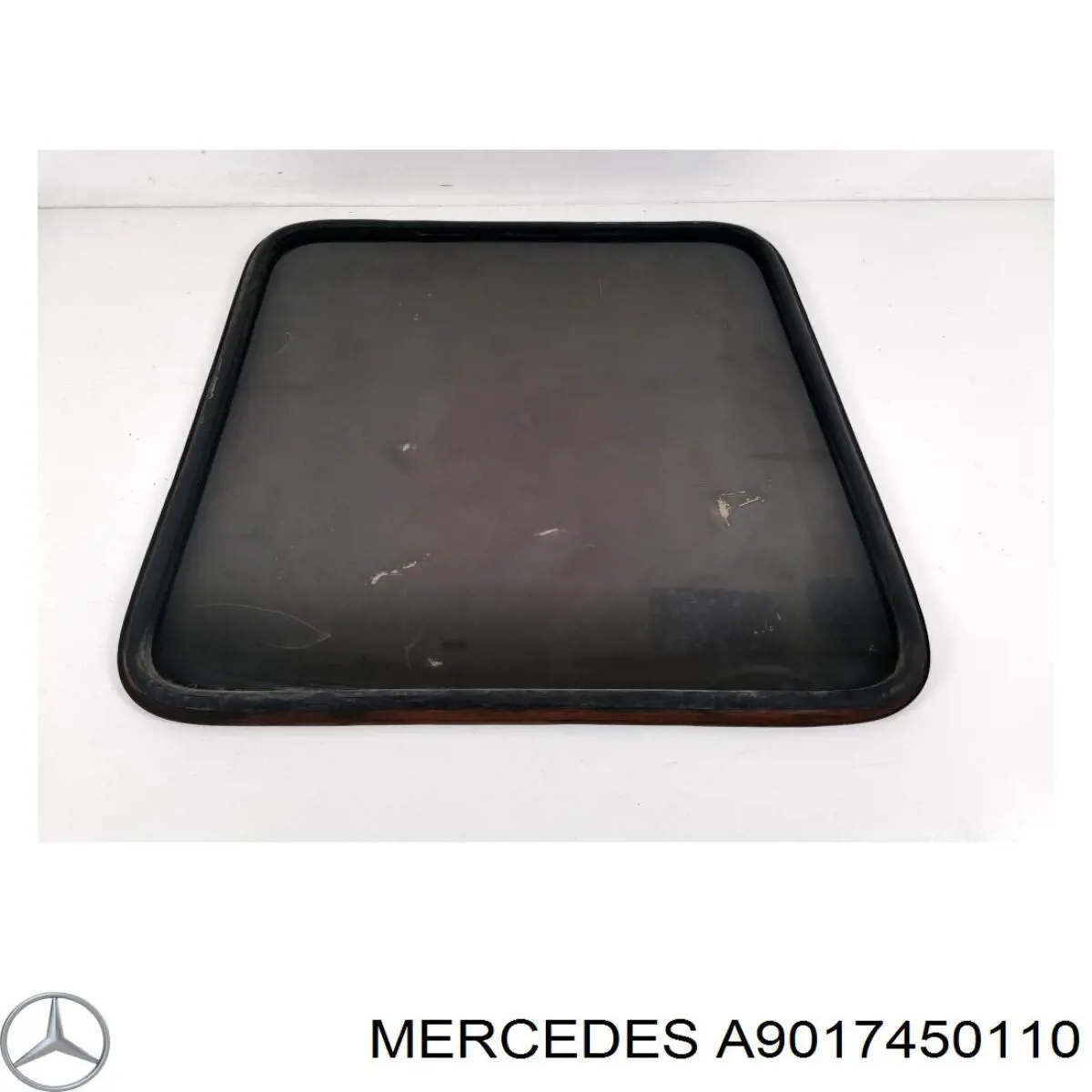 Vidrio de puerta de batientes izquierda Mercedes Sprinter I 2-t