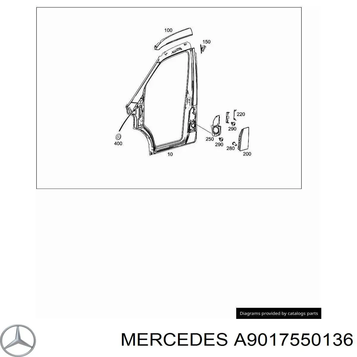 A9017550136 Mercedes 