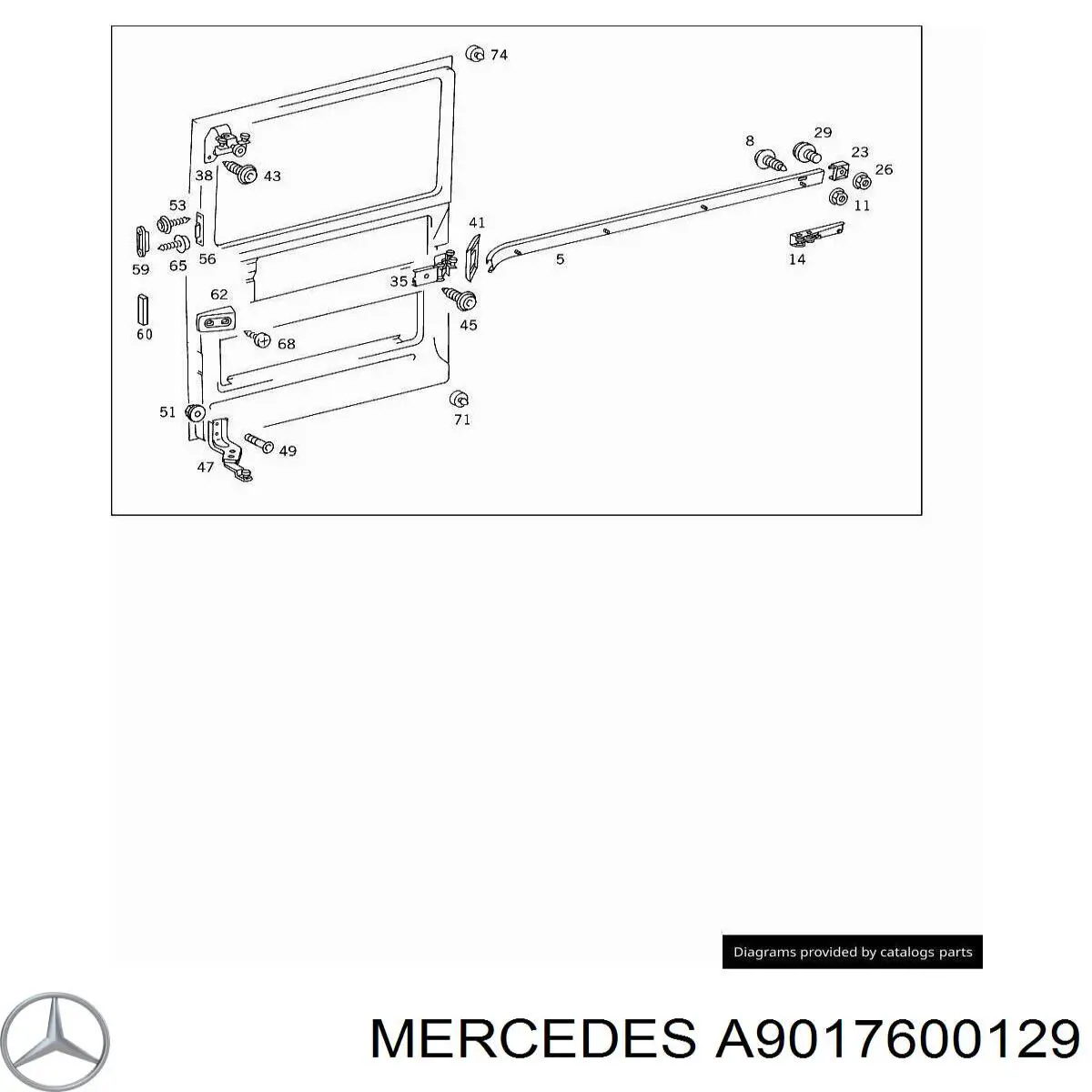  9017600129 Mercedes