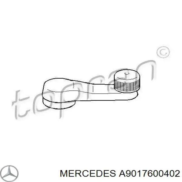 Ручка подъема стекла двери передней A9017600402 Mercedes