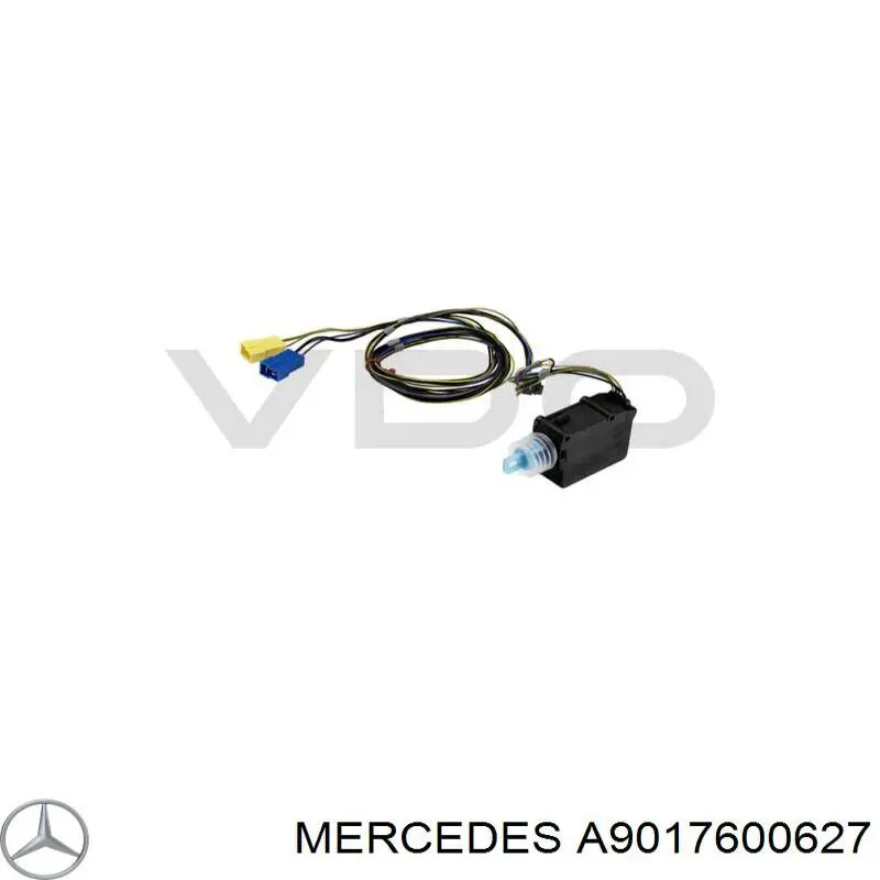A9017600627 Mercedes рельс направляющей сдвижной двери центральный правый