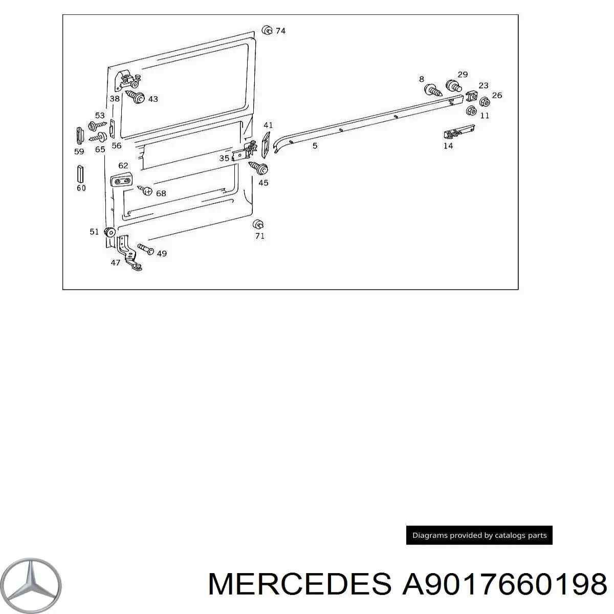 A9017660198 Mercedes 