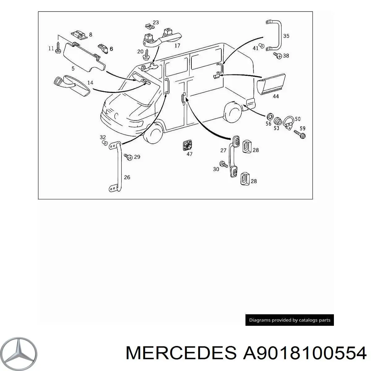 A9018100554 Mercedes