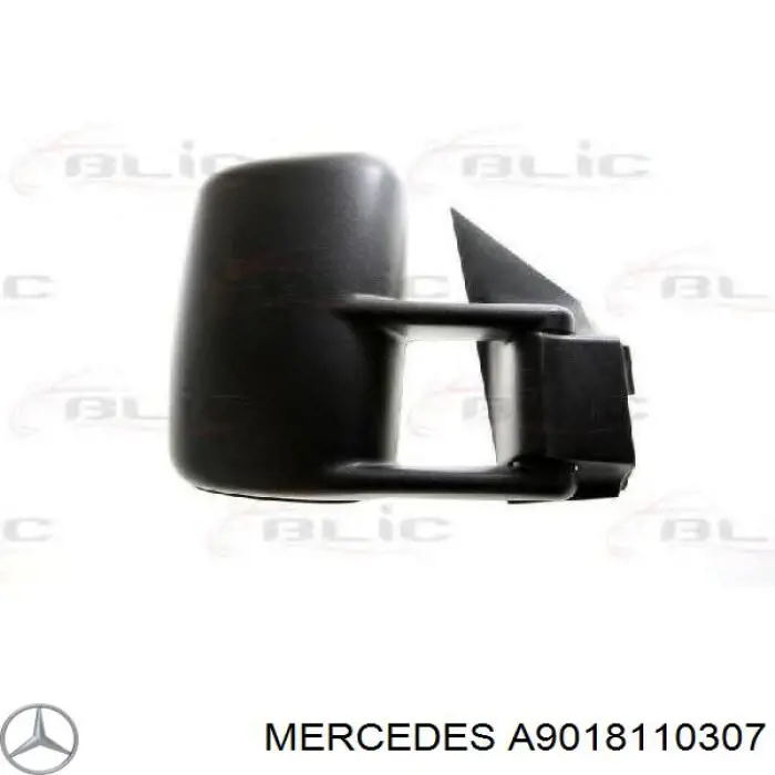 Зеркало заднего вида правое Mercedes A9018110307