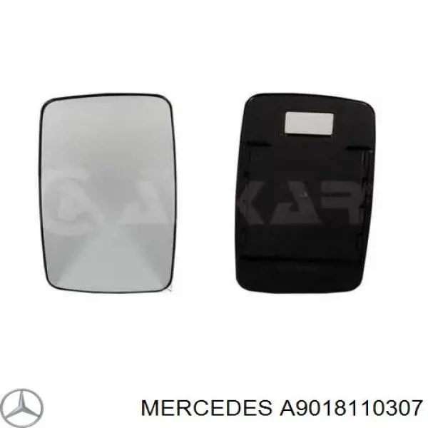 Espejo retrovisor derecho A9018110307 Mercedes