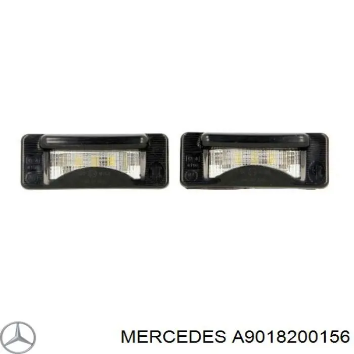 Piloto de matrícula A9018200156 Mercedes