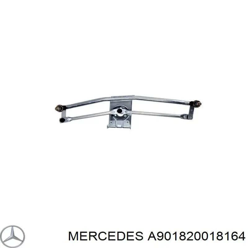 Трапеция щеток лобового стекла Mercedes A901820018164 цена, от 74.69 USD