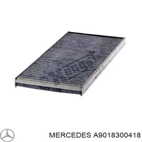 Купить A9018300418 Mercedes Фильтр салона угольный