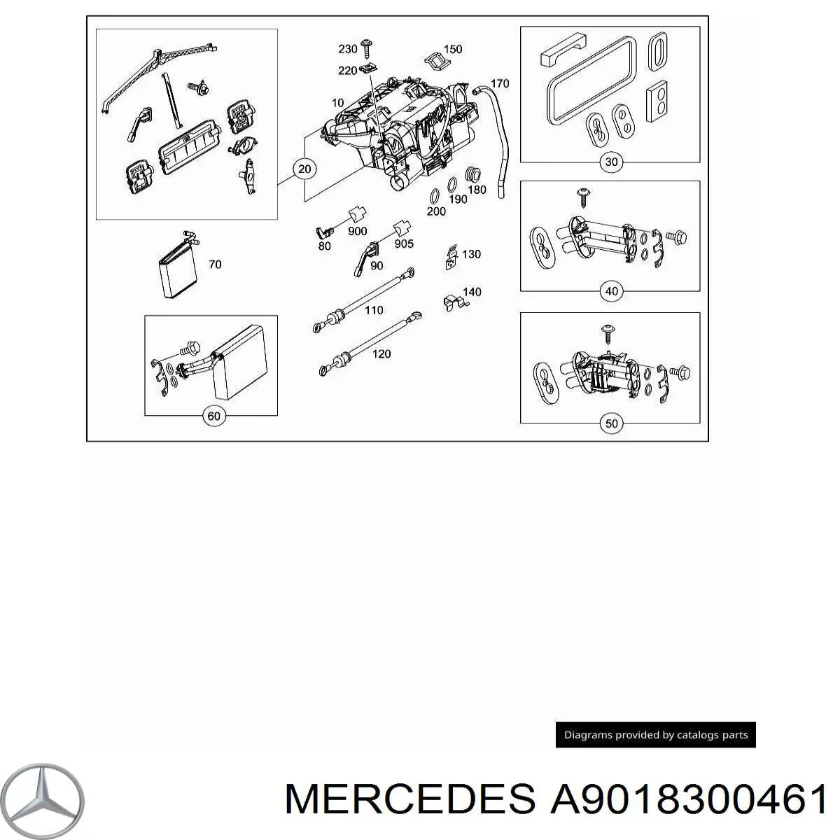  A9018300461 Mercedes